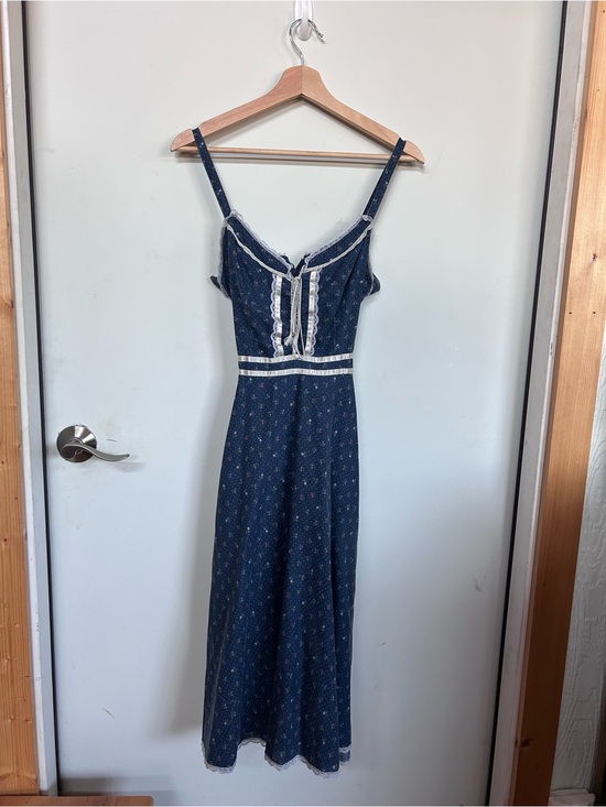 Jessica Mcclintock For Gunne Sax Dresses & Skirts - Vintage Gunne Sax Calico Prairie Dress by Jessica McClintock